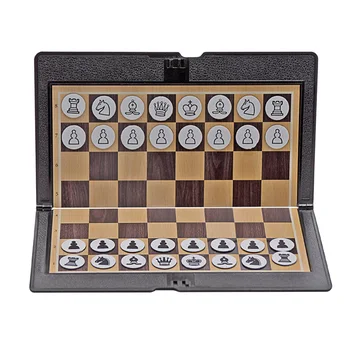 Žep Šah Zložljiva Board Interaktivno Potovanje Prenosni Zabava Trajno Magnetni Chessman Notranja Zunanja Igri Enostavno Izvajanje