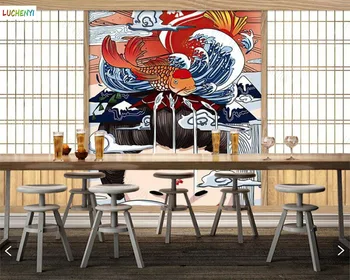 De Papel paredel Japonski restavraciji Ukiyo-e drsna vrata japonsko restavracijo hrane japonski ig ozadje doma dekoracijo