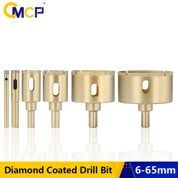 CMCP Diamantno Vrtanje Vakuumske Brazed Diamantno Vrtanje Jedro Bit 6-65mm Keramične Ploščice za Kronske Žage Kronske Odpirač Granit, Marmor Sveder