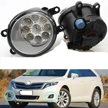 LED Luči za Meglo DRL Vožnje Glavo Žarnice Žarometa Za Toyota Venza 2009-2015 12V 55W
