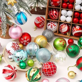 Leto DIY Darila, za Božična Drevesa Okraski Stranka Dobave Obrti Spusti Obesek Božič Visi Božični Okrasek Žogo Trojk