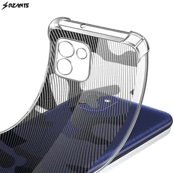 Rzants Maskirno Ohišje Za Samsung Galaxy A03 164mm Zračne Blazine Shockproof Primeru Silikon TPU Telefon Kritje