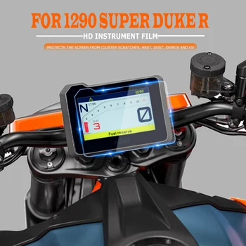 Za KTM 1290 SUPER DUKE R 2021 Motocikel grozda na praske zaščita film zaslon na praske zaščita film nadzorni plošči