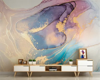Po meri Nordijska povzetek svetlobe luxury art grafiti, dnevna soba, TV ozadju spalnica ozadje stene papirjev doma dekor