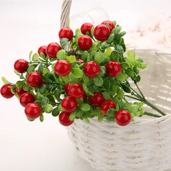 Dekoracijo Plastika Rdeča Paprika Kup Umetne Rastline Simulacije Paprike Ponaredek Zelenjave Corsage Dajo Sadje za Dom Vrt