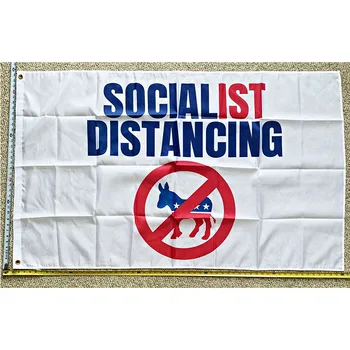 Donald Adut Zastavo BREZPLAČNA DOSTAVA Socialistično Oddaljujejo W R Desantis ZDA Prijavite 3x5' yhx0183