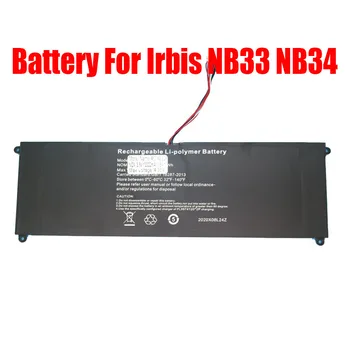 Laptop Nadomestna Baterija Za Irbis NB33 NB34 Združljiv PL5073223 5073223P 3.8 PROTI 10000MAH 38WH 7PIN 7Lines Nova