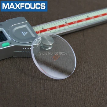 50pcs 30-39.5 mm Ravno Sapphire Kristalno urno Steklo Watchmaker Zamenjave Delov Krog Pregleden Anti-Scratch Nemoteno 2 mm Debel