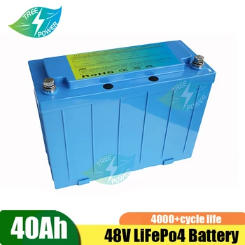48V Litijeva Baterija 48V 40Ah lifepo4 Baterije za nujno medicinsko pralni sončne+ 5A polnilnik 1