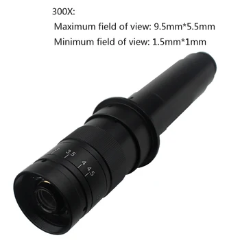 38MP 1080P Prosto Nastavljivo Stojalo USB HDMI Video Industrijske Mikroskopom Fotoaparat Sistem Snemalnika Videa 180X 300X Zoom Objektiv Za Lab 2