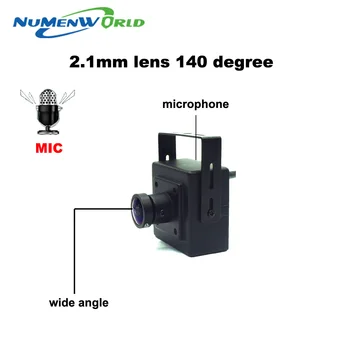 Širokokotni objektiv 2.1 mm IP kamero 1080P 2.0 MP HD spletna kamera vgrajen mikrofon CCTV Nadzor Video kamere Zaprtih P2P 2