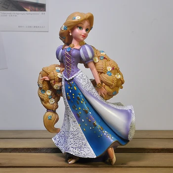 Disney 20 cm Zamrznjene Princesa Slika Elsa Pepelka Jasmina Zapleten Zbirka Okraski Model Igrače Darila za Otroke 2