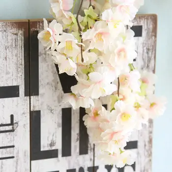 Visoka kakovost 53 Cm, Umetni Češnje cvetovi Cvetovi Svile cvetja za poročno dekoracijo doma 2