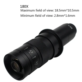 38MP 1080P Prosto Nastavljivo Stojalo USB HDMI Video Industrijske Mikroskopom Fotoaparat Sistem Snemalnika Videa 180X 300X Zoom Objektiv Za Lab 3