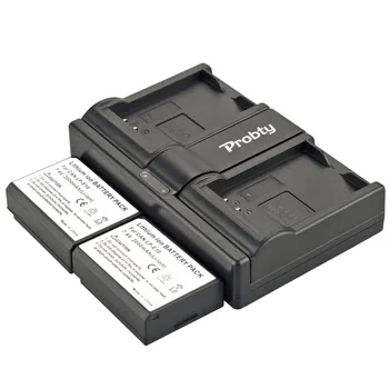 PROBTY 4pcs LP-E10 LP-E10 Baterijo Fotoaparata + USB Dvojni Polnilnik Za Canon EOS 1100D 1200D 1300D Poljub X50 X70 X80 Rebel T3 T5 T6 3