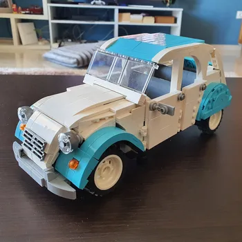Ustvarjalno oblikovanje muhast ideje gradnik športni avto serije avtomobilov, združljiv z namizne dekoracije model igrače 3