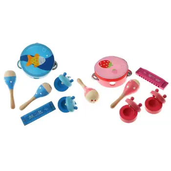 Mini Glasbeni Instrument, Pesek Kladivo /Ročno Bell /Klopotec Set Za Otroška Igrača