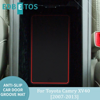 Za Toyota Camry XV40 Vrata Reže Mat Anti Slip Anti-Slip Vrata, za Utor Pad Notranje opreme Avto-Styling Pribor za obdobje 2007-2013 0