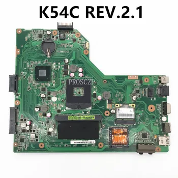 Brezplačna Dostava Visoke Kakovosti Mainboard Za ASUS K54C Prenosni računalnik z Matično ploščo REV.2.1 HM65 DDR3 za Prenosnik 100% Polno Preizkušen, ki Delajo Dobro