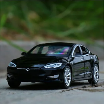 2020 novo 1:32 Simulacije druge generacije Tesla Model s acousto optičnih zlitine modela avtomobila otroška igrača avto črni avto