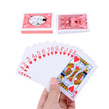 1 Nastavite Magic Igra Risanka Papir Poker Kartico Napoved Animacija Krova Prop Smešno Čarobne Kartice Trikov