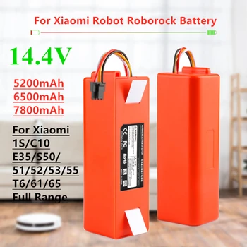 Robotski sesalnik Nadomestna Baterija za Xiaomi Robot Roborock S50 S51 S55 Pribor, Rezervni Deli, baterija li-ion 5200mAh