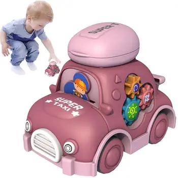 1 Kos Barva Lepe Risanke Z Prestavi Potegnite Nazaj Modela Avtomobila Igrače Otroška Vložena Darilo Za Otroke, Otroške Igrače Risanka Igrača Avto Za Otroke