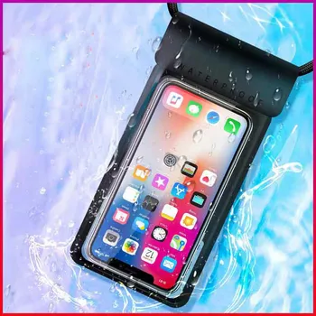 Univerzalni Jasno Mobilni Telefon Nepremočljiva Vrečka PVC Mobilni Telefon Vrečko Za Poco F1 F2 F3 F4 C3 C31 X2, Plavanje, Potapljanje, Vodni Športi Primeru