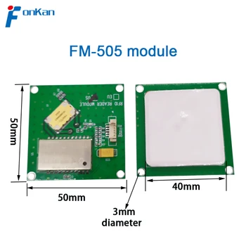 Samll Velikosti 35*35-mm Do 90*90 mm RFID Modul Z Anteno Integrirano Vse-v-enem UHF RFID Modul Za Raspberry Pi TTL232 Vmesnik 0