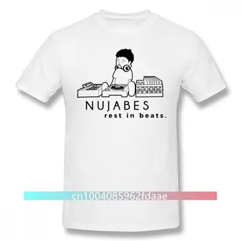 Samurai Champloo T Shirt Nujabes T-Shirt 100% Bombaž Graphic Tee Majica Plus velikost Zabavno Kratkimi Rokavi Moški Osnovne Tshirt 0
