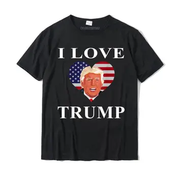 Ljubim Donald Adut T-Majica Bombaž Tshirts Za Moške Priložnostne Vrhovi T Shirt Funky Klasičnih Božičnih Ulične