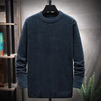 Jeseni, Pozimi nova Velika velikost pulover moške svoboden plus velikost priložnostne vse-tekmo puloverju pulover topla oblačila mens oblačila 7XL 8XL