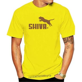 100% Bombaž O-vrat po Meri Natisnjene Tshirt Moški Majica s kratkimi rokavi SHIVA - Shiva Ženske T-Shirt