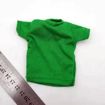 1/6 Obsega Zelene T-Shirt Telovnik Oblačila Model za 12v Moški Vojak Akcijska Figura, Igrača