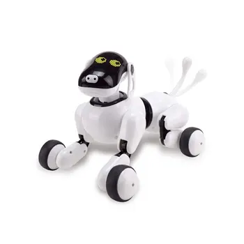 Otroške Igrače 1803 AI Pes Robot Igrača je Za Družino in Prijatelje APP Nadzor Povezava Bluetooth Smart Elektronski AI Jjeza Igrača za Psa 0