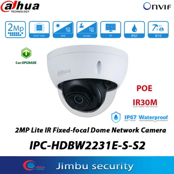 Dahua IPC-HDBW2231E-S-S2 2MP POE IPtv Fotoaparat H. 265 IR30M Mikro Dome Notranja nadzorna Kamera slovenska Izdaja 0