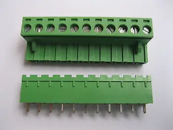 30 kos Zelene 11 pin 5.08 mm Globina Terminal Blok Priključek Plug Tip 0