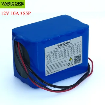 VariCore 100% Novih Zaščito, Velika zmogljivost 12 V 10Ah 18650 Polnilna litij baterija 12,6 v 10000 mAh zmogljivosti 0