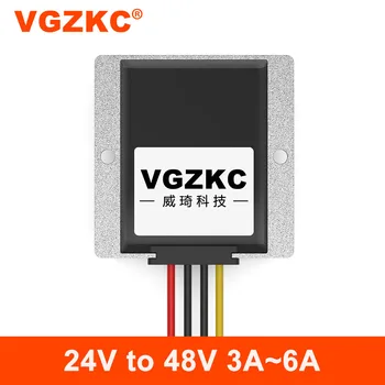 VGZKC 24V, da 48V 3A 5A DC power boost modul 24V, da 48V 6A avtomobilski napajalni pretvornik-booster