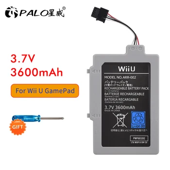 Nov Izdelek 3,7 V 3600mAh ARR-002 Akumulatorska Baterija za Nintendo Wii U Gamepad Zamenjava Baterije