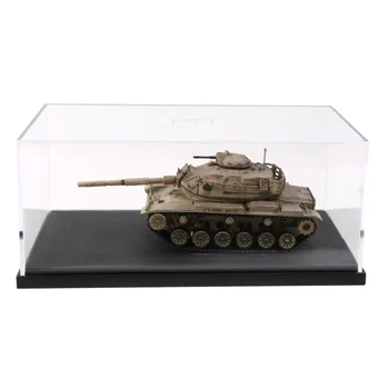 1/72 Ameriški M60A3 Tank Model z Dustproof Polje Diecast Zlitine Tank Model Collection Darilo Zaslon Puščavi Barve