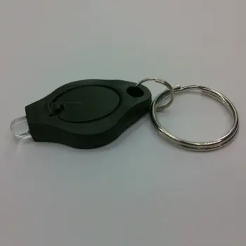 Prenosni Mini Velikosti Keychain Stisnite Svetlobe Mikro LED Svetilko, Baklo Vrečke ključe za Keychain Keyring Vroče mala želva lučka
