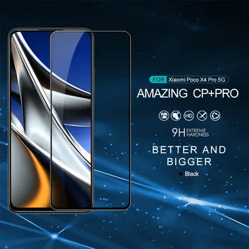 Nillkin Kaljeno Steklo Za Xiaomi Mi POCO X4 Pro 5G / Poco M4 Pro 4G Celoti Pokriti CP+PRO Screen Protector