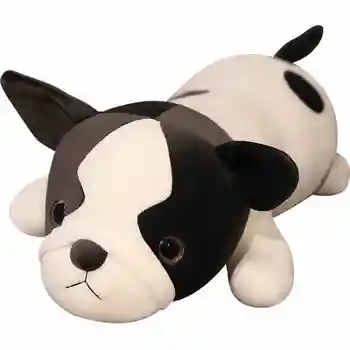 cute anime kuža plišastih igrač simulacije živali buldog lutka dog bed spalno blazino za otroke darilo dekoracijo 47inch 120cm