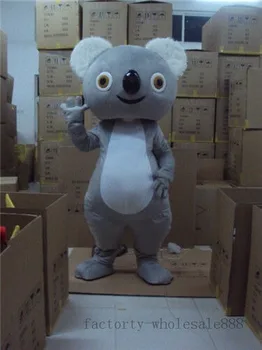 Oglaševanje Koala Nosijo Maskota Kostum Halloween Rojstni Dan Za Maskiranje Za Odrasle Visoke Kakovosti Risani Lik Unisex Oblačila