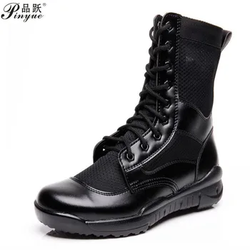 Zunanji Vojske Škornji za Moške Vojaške Puščavi Taktično Boot Čevlji Jeseni Dihanje Boj proti Gleženj Škornji Botas Tacticos Zapatos