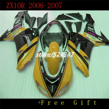 Fei-Poceni prodaja motorna kolesa Za Ninja ZX10R 2007 popravek kawasaki Ninja 2006 oranžna oklep telo black tri