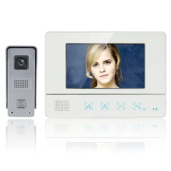 Žično Video Interkom sistem Video Vrata Telefon Zvonec kompleti za Dom, Stanovanje, Apartma za Dom Zaklepanje Nadzor Dostopa Syste Meen 0