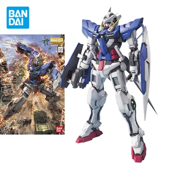 Bandai Original Gundam Model Komplet Anime Slika MG 1/100 GN-001 GUNDAM EXIA figuric Zbirateljske Igrače Darila za Otroke 0