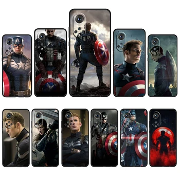 Marvel Captain America Za Čast 60 50 20 MP Pro X30 10X 10i 10 9X 9A 8X 8A Lite Silikonski Mehko TPU Črno Telefon Primeru Capa Pokrov